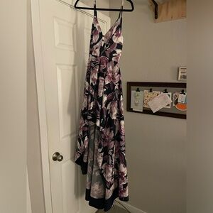 Elegant Floral Maxi Dress